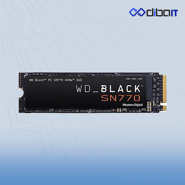 اس اس دی اینترنال M2 NVME وسترن دیجیتال SN770 BLACK ظرفیت 1 ترابایت